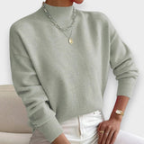 Erika | Pullover Elegante e Confortável com Gola Alta