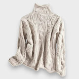 Kensia – Pullover de Cashmere com Ponto de Corda