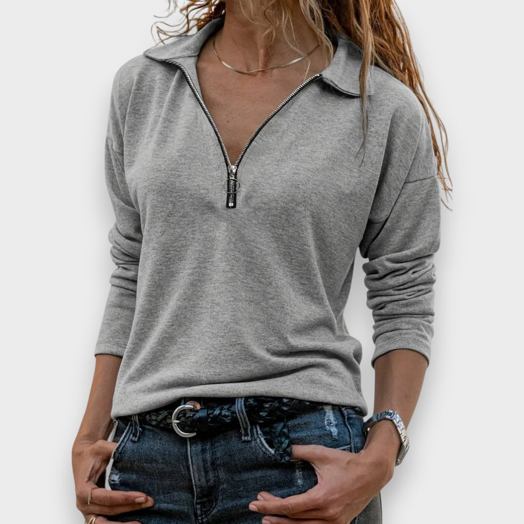 Genebra | Pullover com Meio-Zip