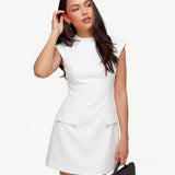 Vestido Branco Acessível SS