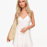 Vestido Linho Básico Branco