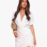 Vestido Linho Branco SS