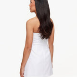Vestido Branco Sem Alças - Jurk