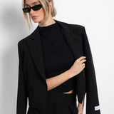 Blazer Cropped Preto